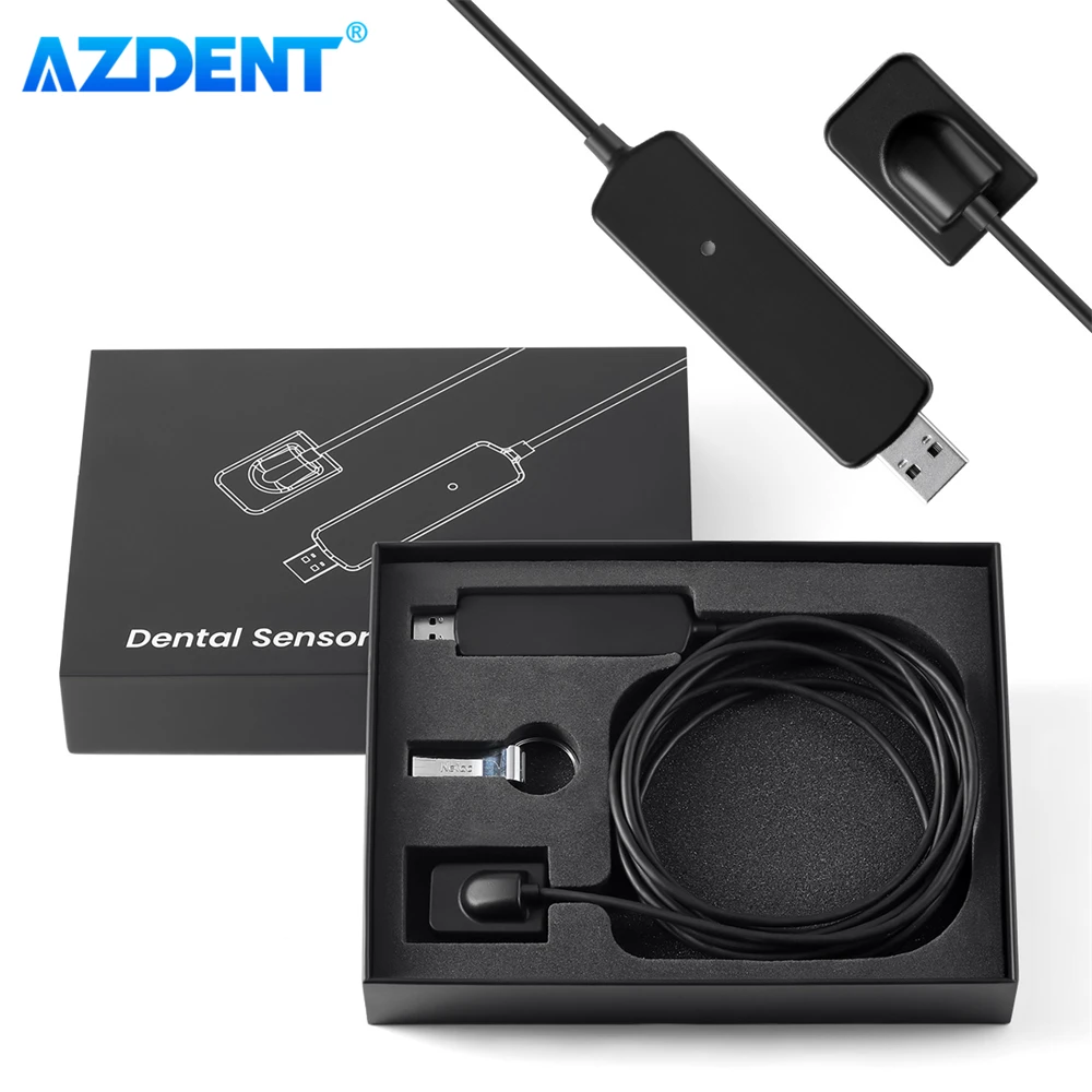 AZDENT Dental X-Ray Digital Sensor Intraoral Digital System HD Image Dentistry Sensor Tools for Dentists