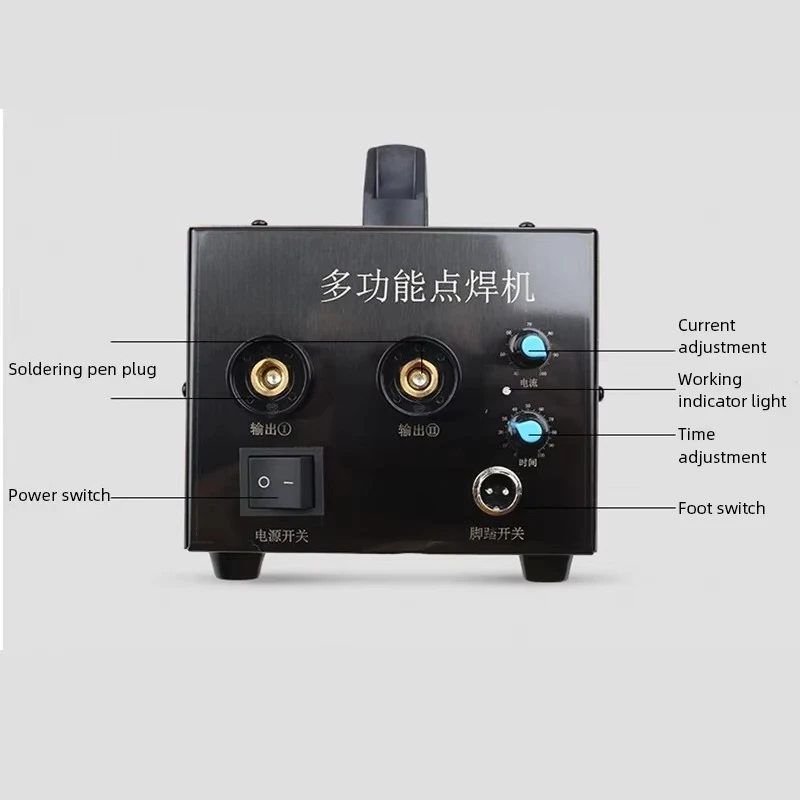 Portable Mini Spot Welder DIY Nickel Strip Welding Tool With Foot Switch for Small Workshop Battery Welding Projects