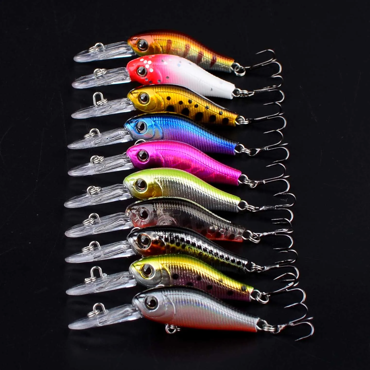 Crankbait Minnow boyante – Jerkbait para black bass - imagen 4