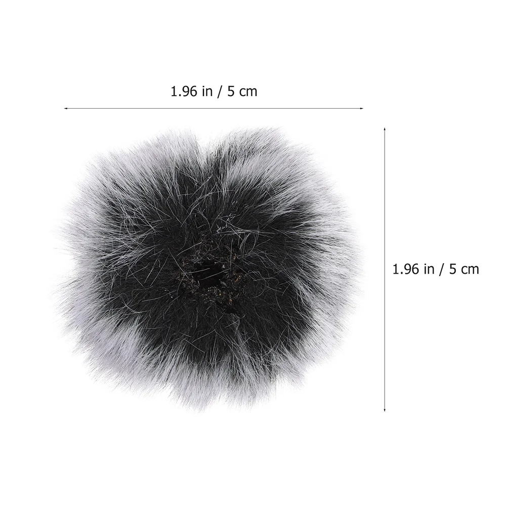 

2Pcs Noise Reduction Microphone Protective Cover Clip-on Mic Windproof Cover Practical Microphone Protector Replacement