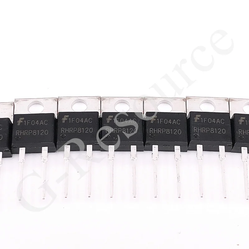 (10pcs) RHRP8120 TO 220-2 8A 1200V Super Fast Recovery Diode New Original