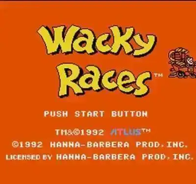 

Игровая карта Wacky Races 60 Pin для 8-битного игрового плеера Subor
