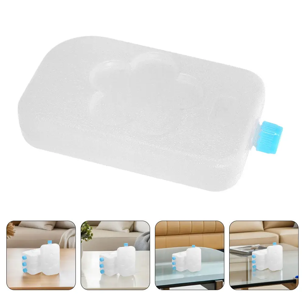 6 Pcs Air Cooler fan Ice Packs Portable Reusable Ice Bricks PE Case Blocks Long-Lasting Freezer Blocks for Enhanced Cooling