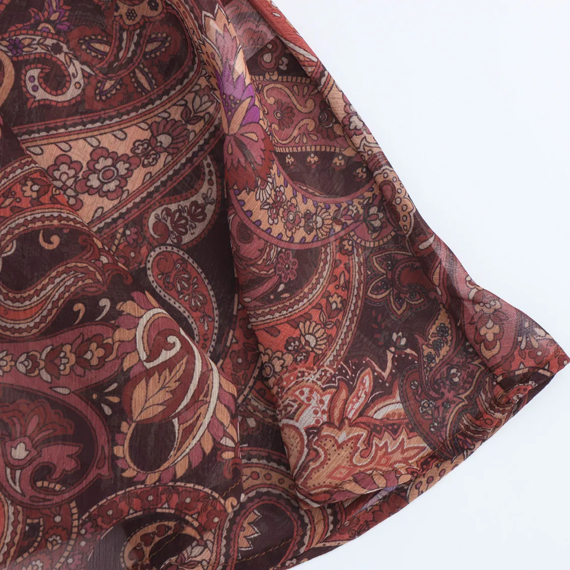 Vestido sin Mangas con Capas de Chifón Estampado a la Moda JNLEAOG, Nuevo Diseño de Primavera para Mujer, E Estilo de ...