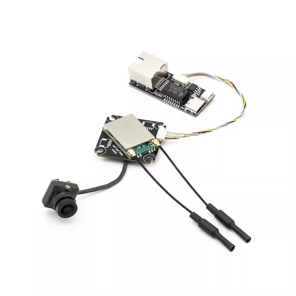 EMAX Wyvern Link OpenIPC Video Transmission 1080p 720p VTX & VRX 200mW with Connect Mobile Phone Receivers Remote Transmission
