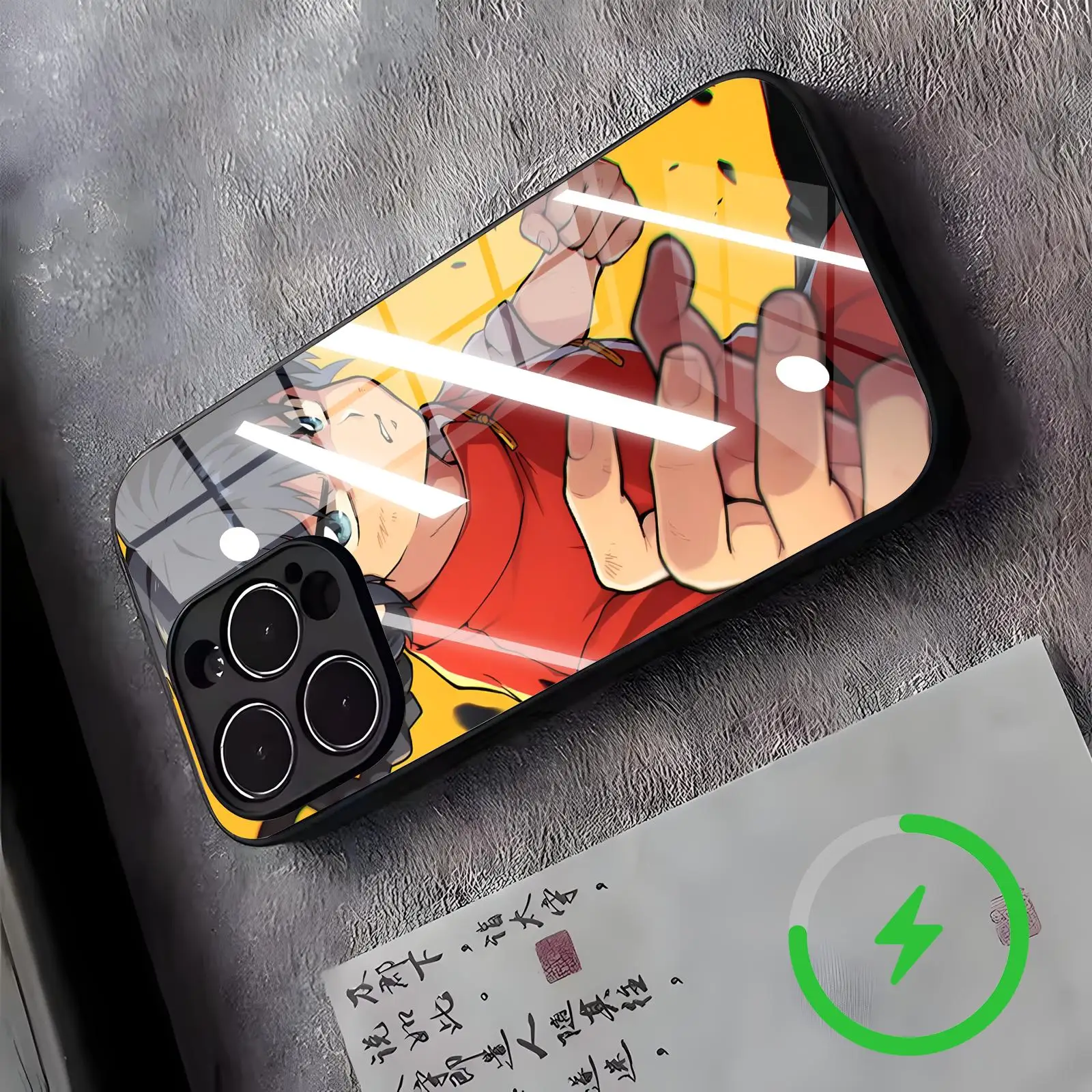

anime Ranma Phone Case For iPhone17 16 16e 15 14 13 12Plus Mini Pro Max Magnetic Glass Phone Case