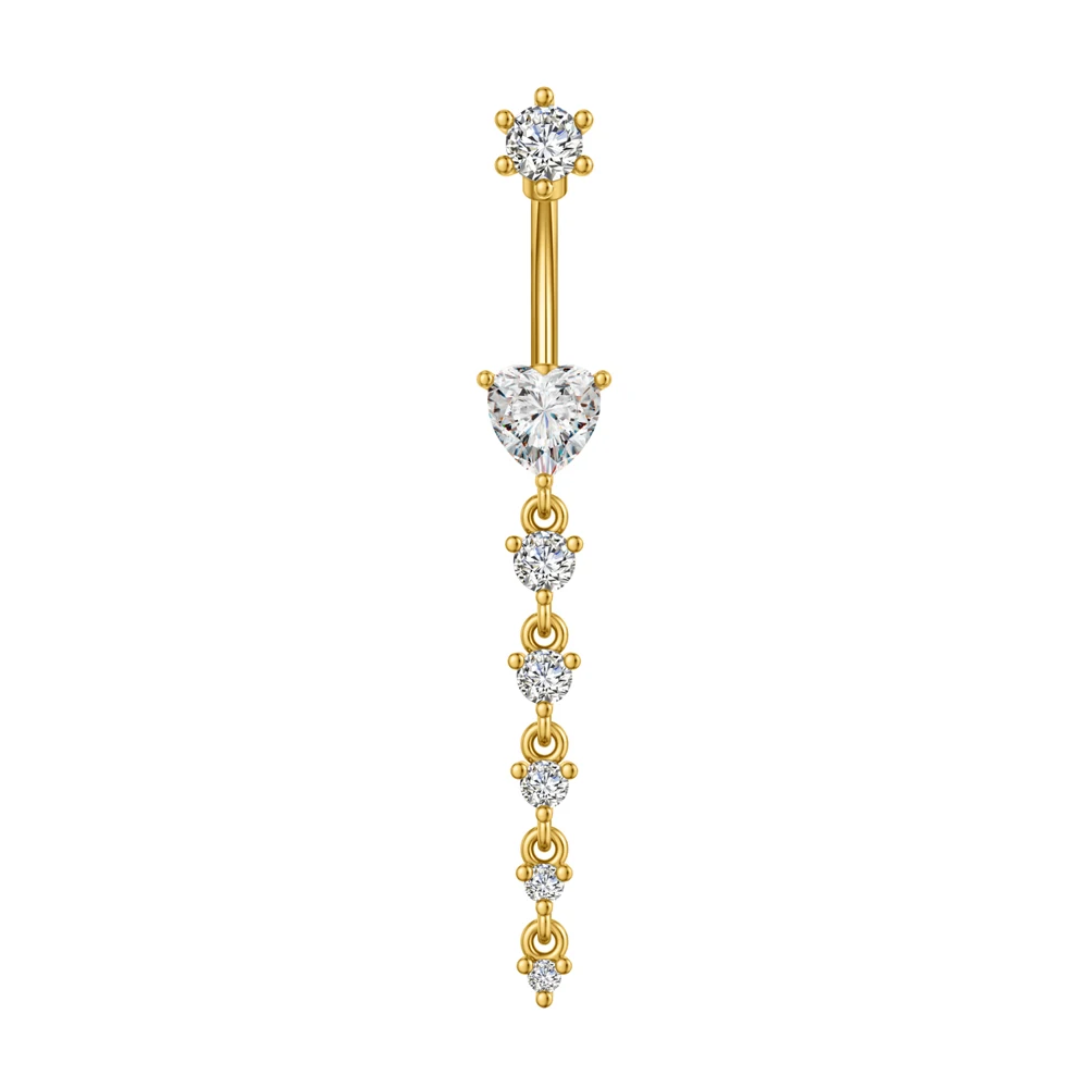 Chain Tassel Dangled Belly Piercing Ring, Gift