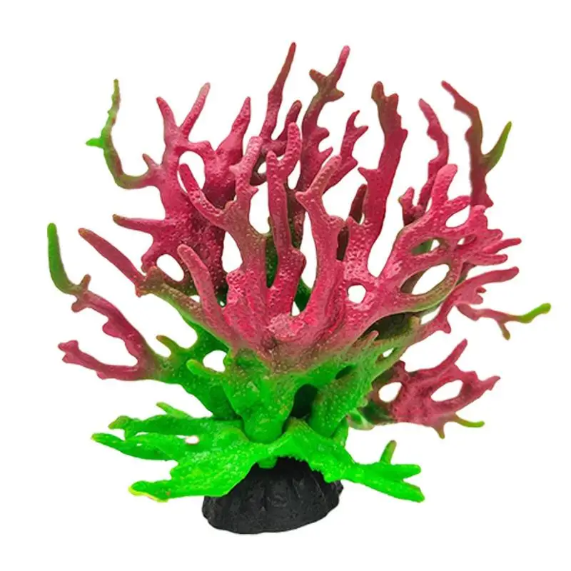 Aquarium Coral Simulation Fish Tank Plants Landscape Decoration Multiple Colour Aquarium Decor Accessories Aquariums Terrariums