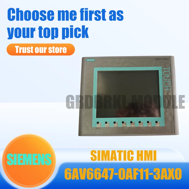 

Новый оригинальный сенсорный экран HMI SIMIENS 6AV6 647-0AF11-3AX0 6AV6647-0AF11-3AX0 KTP1000