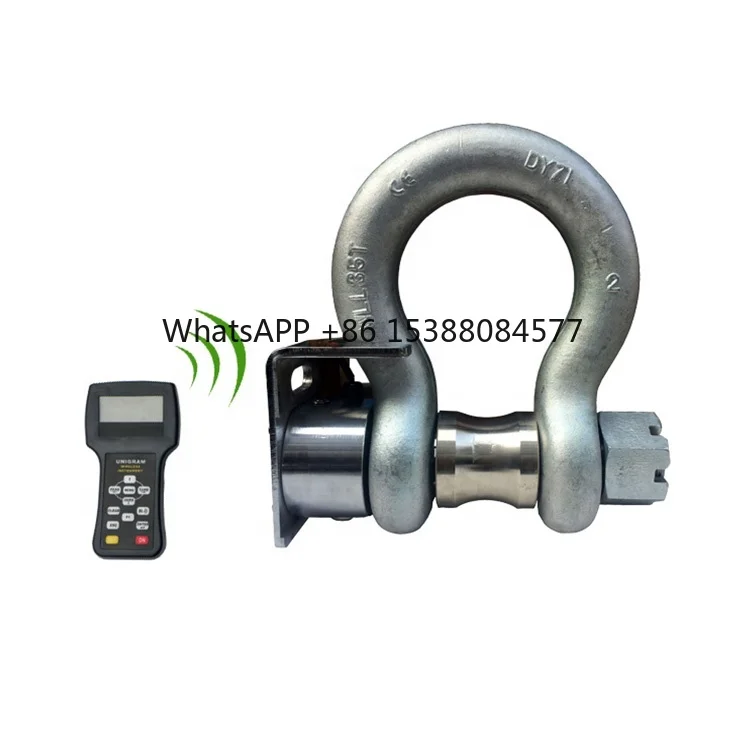 

Wireless Digital Load Shackle Pin Sensor Alloy Steel IP67 Waterproof 150m Wireless Distance High Accuracy