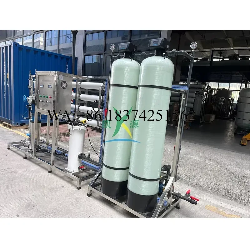 Wmwmnu for 1000 L/H Solar Power 10000 PPM Farm Brackish Borehole Well Water Reverse Osmosis Treatment Underground RO Water