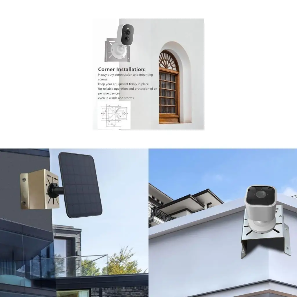 ขาตั้งยึดกล้องอเนกประสงค์สำหรับอุปกรณ์ติดตามความปลอดภัยพร้อมมุมที่ปรับได้