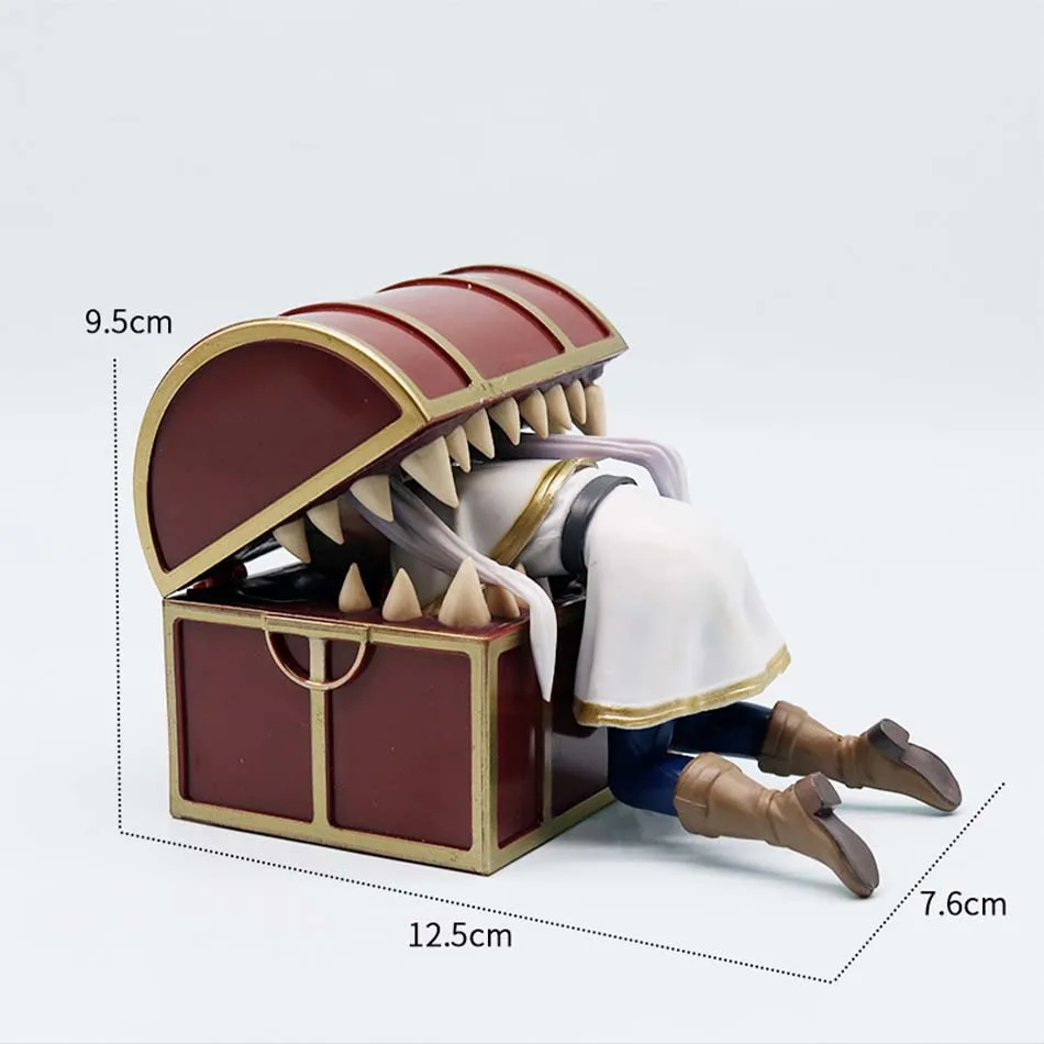 Frieren Beyond Journey's End Frieren صندوق الكنز يجلس الموقف أرقام جمع أرقام نموذج اللعب الوحش أنيمي الشكل لعبة #5