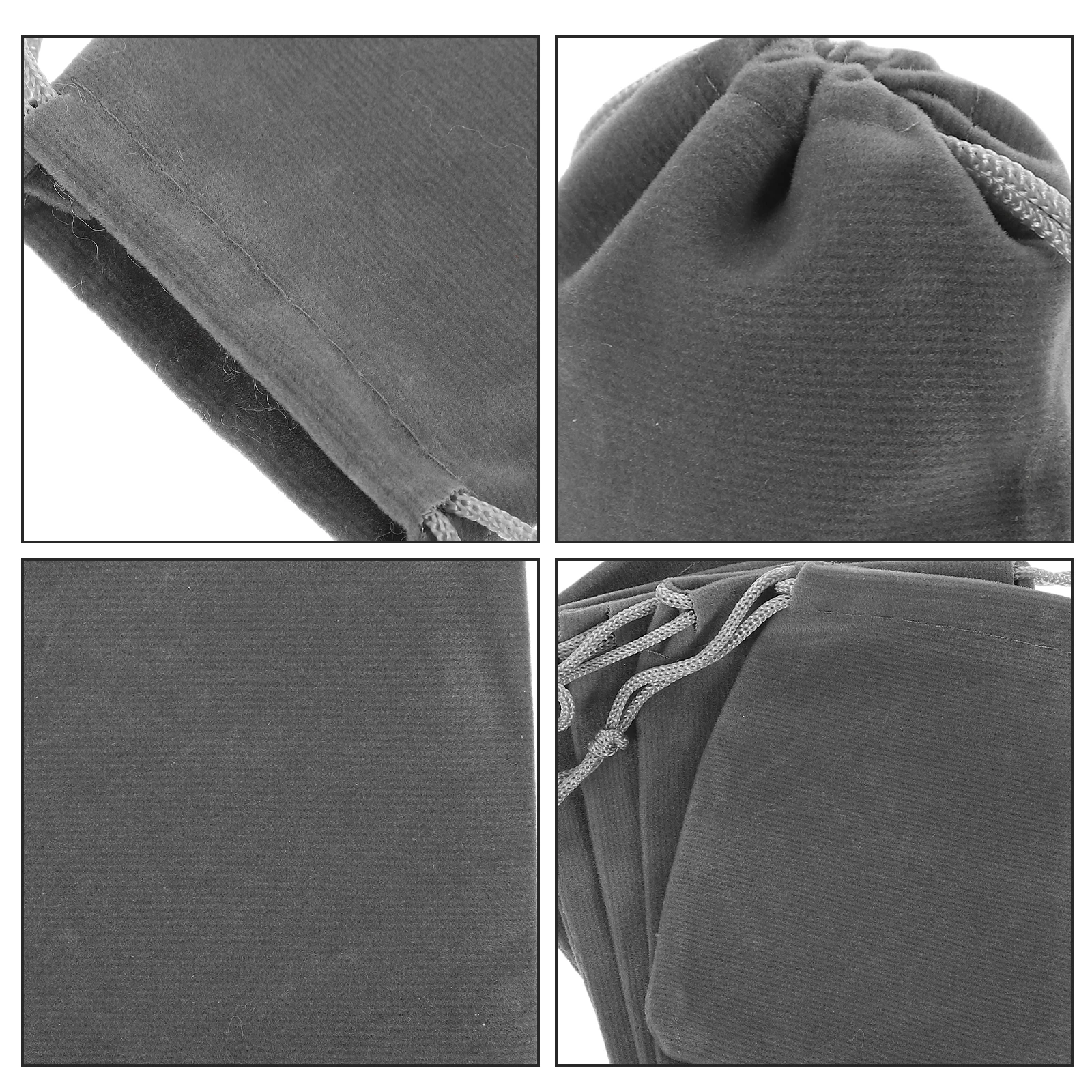 

50pcs Bags Soft Storage Pouches Small Drawstring Drawstring Gift Bags Wedding Party Favors Gift Accessories