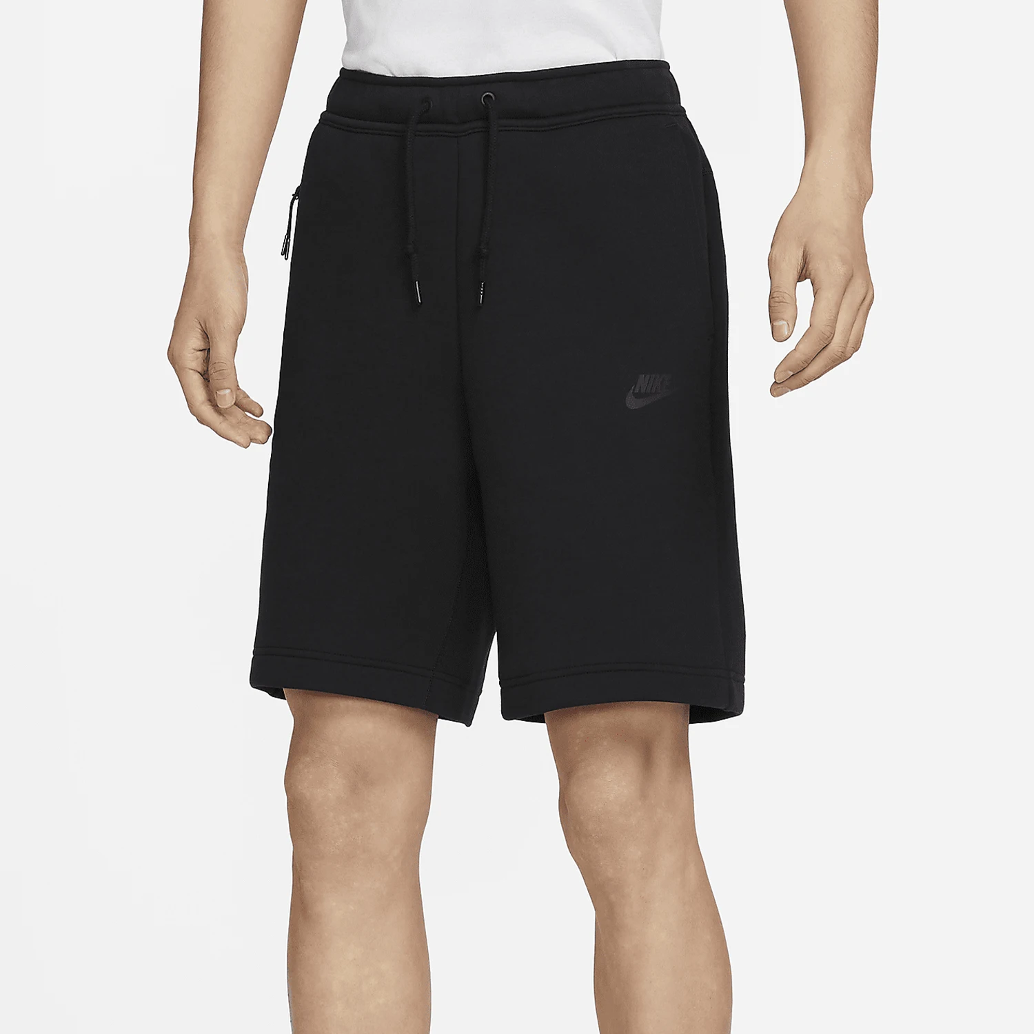 Nike genuine new men's lace up sports knit shorts FB8172-010