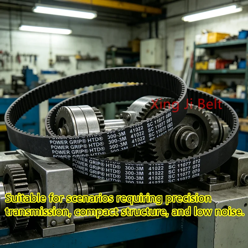 PowerGrip HTD Toothed Timing Belt 1191-3M 1227-3M 1245-3M 1260-3M 1263-3M for 3D Printer Sander Motor Generator Machine Tools