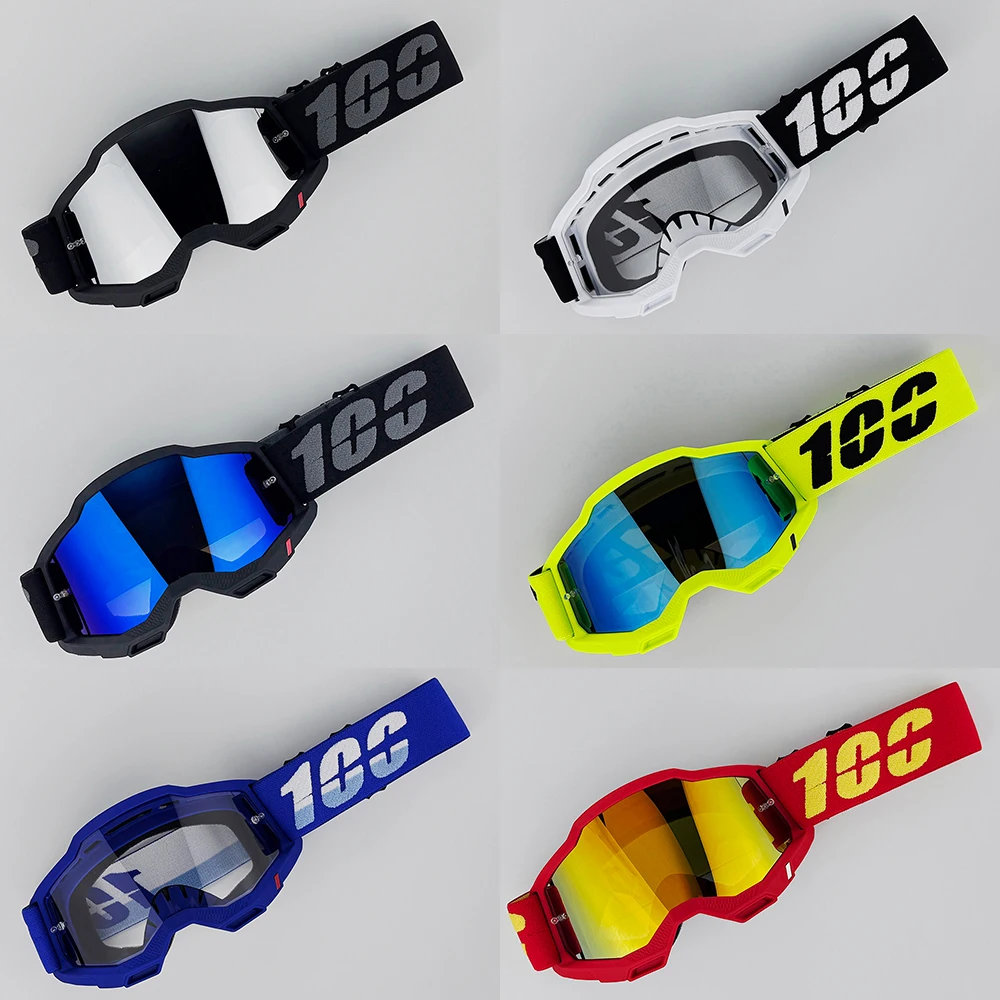 

Newest Motocross Goggles Windproof Sandproof Cycling Motorcycle Glasses HD Lenses UV400 Protection Moto Glasses For Men
