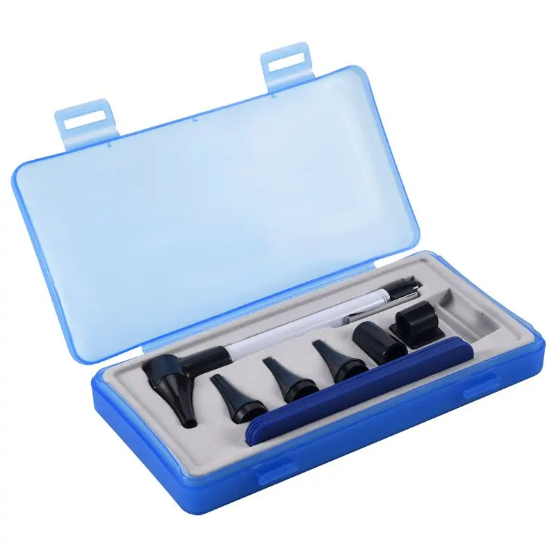 

Otoscope Ophthalmoscope Stomatoscop Ear Care Diagnostic Instruments Flashlight Magnifying Len Set-AT36