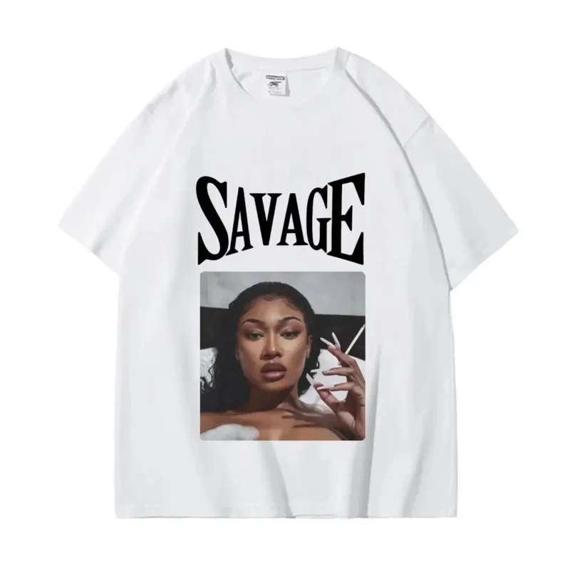 Футболка Мужская/женская с рисунком Меган Тори, винтажная модная повседневная свободная футболка с рисунком в стиле хип-хоп, ограниченная серия