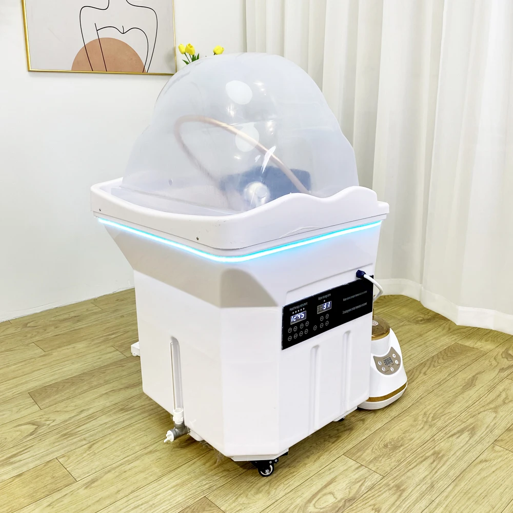 

Hair Washing Shampoo Basin with Water Storage Tank and Heating Function, Head SPA Basin for Massage Bed, Shipment from the USA