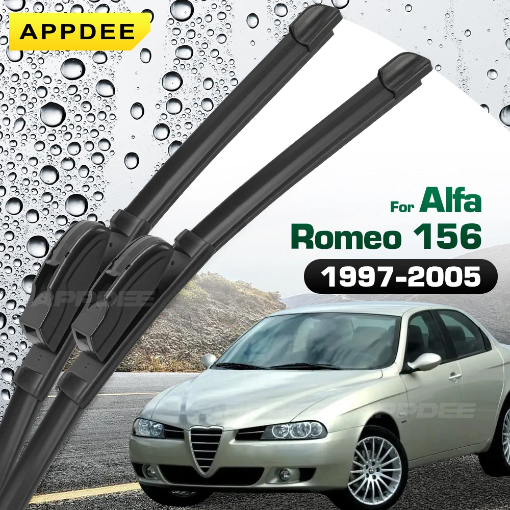 

Комплект силиконовых и резиновых щеток переднего стеклоочистителя для Alfa Romeo 156 1997-2005 гг., щетка для лобового стекла 22 "+ 20"
