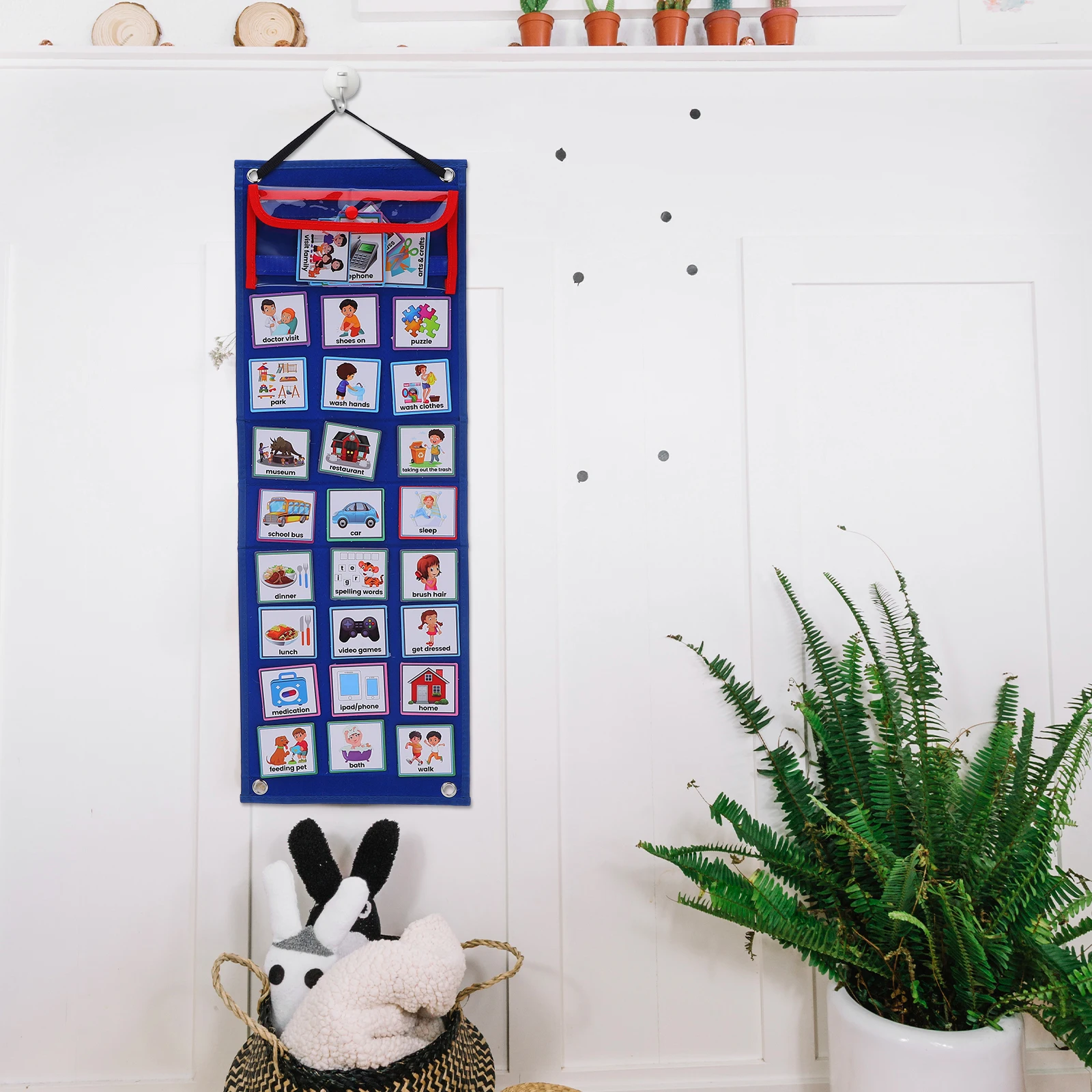 

Visual Schedule Responsibility Chart for Kids Routine Chores Toddler