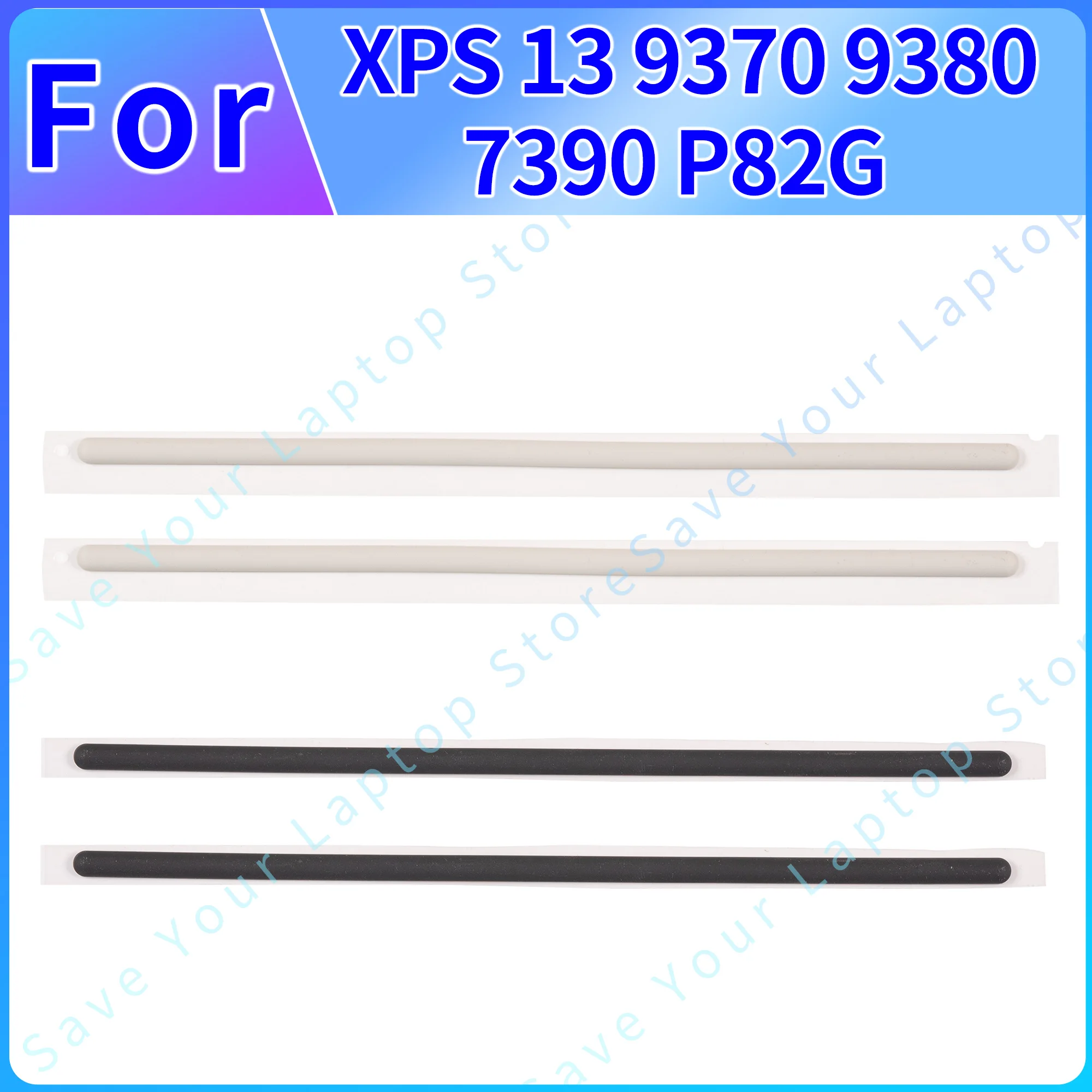 

2 шт. ноутбук для XPS 13 9370 9380 7390 P82G нижняя часть корпуса ноутбука задняя крышка противоскользящие резиновые подушечки для ног