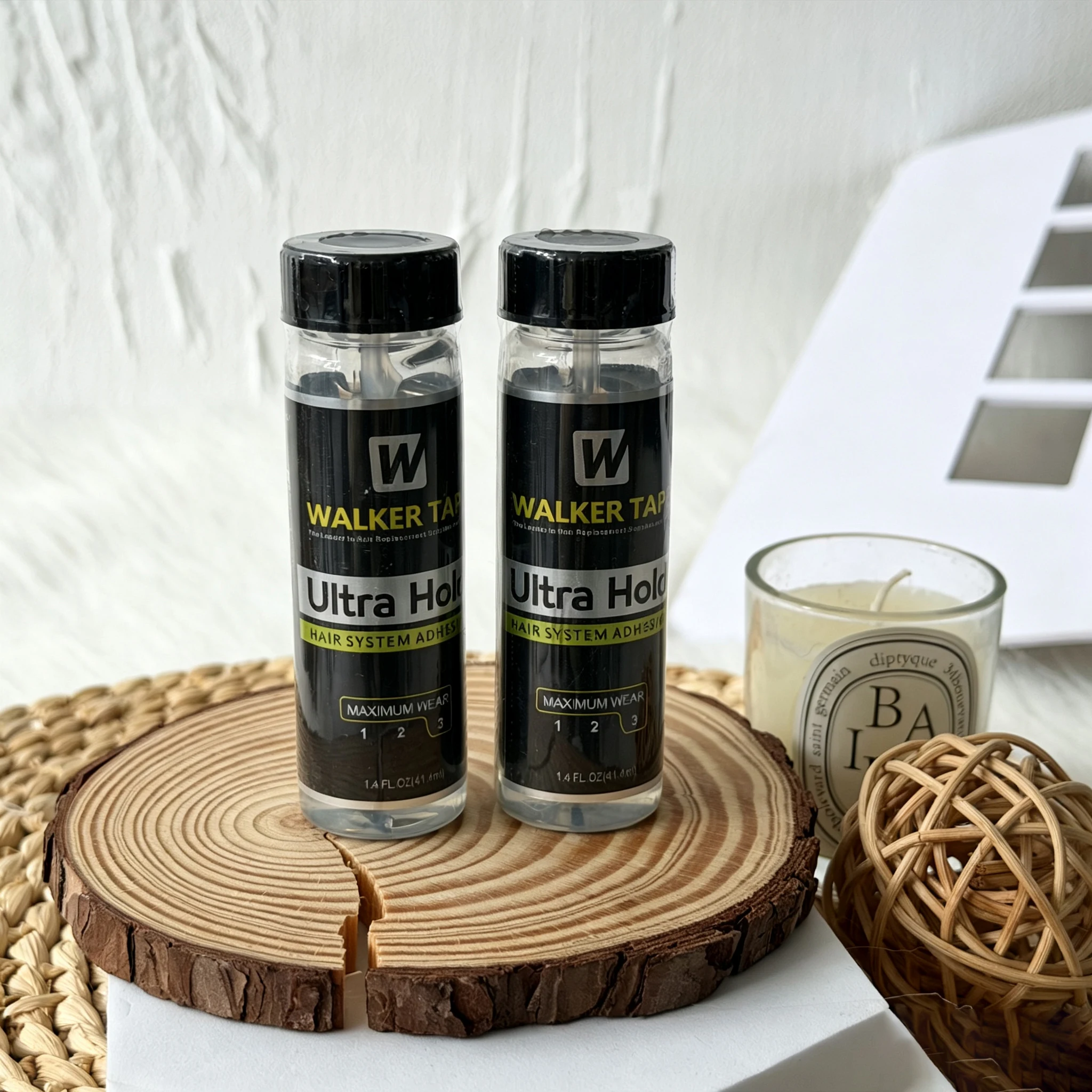 Wholesale Walker Tape Ultra Hold Lace Wig Glue Waterproof Transparent Lace Adhesive for Hair Replacement Brush-on Glue