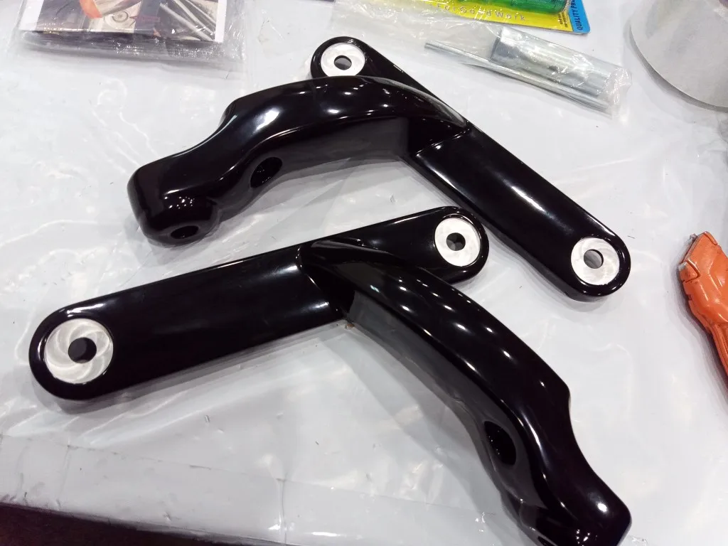 Auxiliary Lamp Turn signal Light Brackets Kit for  Street Glide/Road King Plug & Play Die-Cast Aluminum Housing