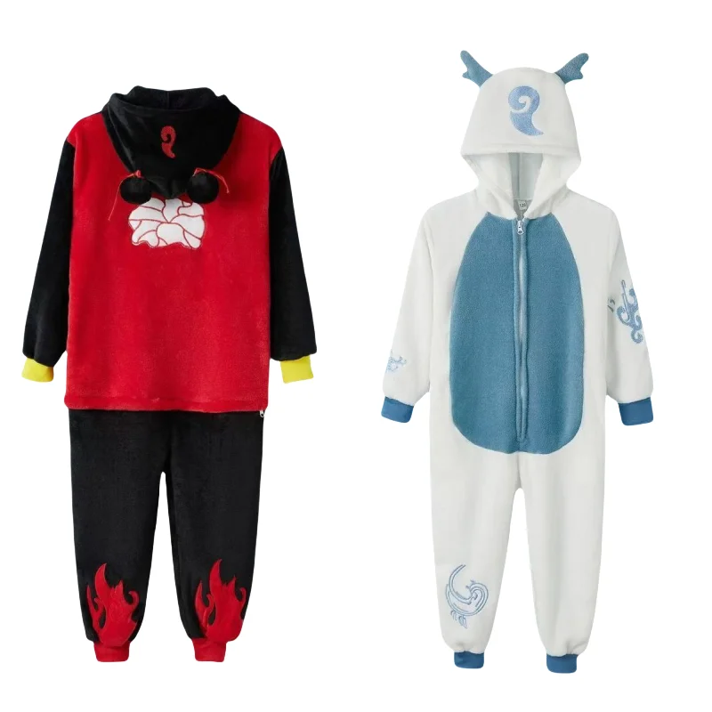 2025 New Ne Zha Animation Anime Around Aobing Cos Children Cartoon One Piece Pajamas Couples Pajamas Mother And Child Pajamas