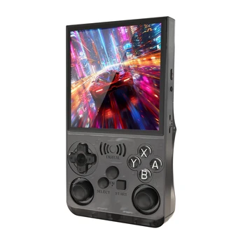GAMINJA ANS13 Retro Handheld Video Game Console 15000+ Games Built-in Linux 4.0 Inch IPS S