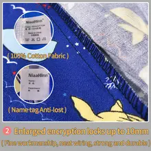 Cotton Bird Cartoon Print Scrub Cap #5