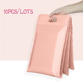 10pcs/lot Pink Foam Envelope Bags Self Seal Mailers Padded Shipping Envelopes with Bubble Mailing Bag Shipping Packages Bag