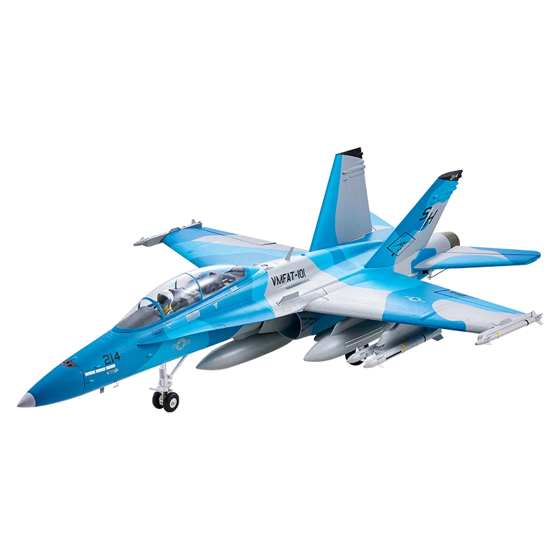 FMSRC RC Airplane 64mm F-18 F18 Hornet Fighter Ducted Fan EDF Jet Model Hobby Plane Aircraft Avion PNP A18 A-18 F/A-18