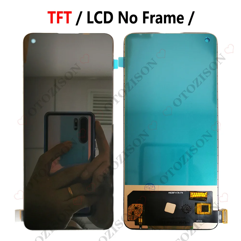 For OPPO Reno 7 5G PFJM10 LCD China Version Display Touch Panel Screen Sensor Digitizer Assembly Reno7 5G Display Replacement