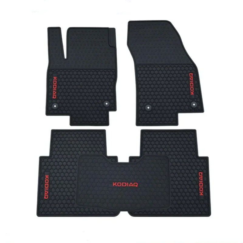 Car Floor Mats Car Mat Rugs Carpet For Skoda Kodiaq 2016 2017 2018 2019 2020 2021 Left Hand Drive