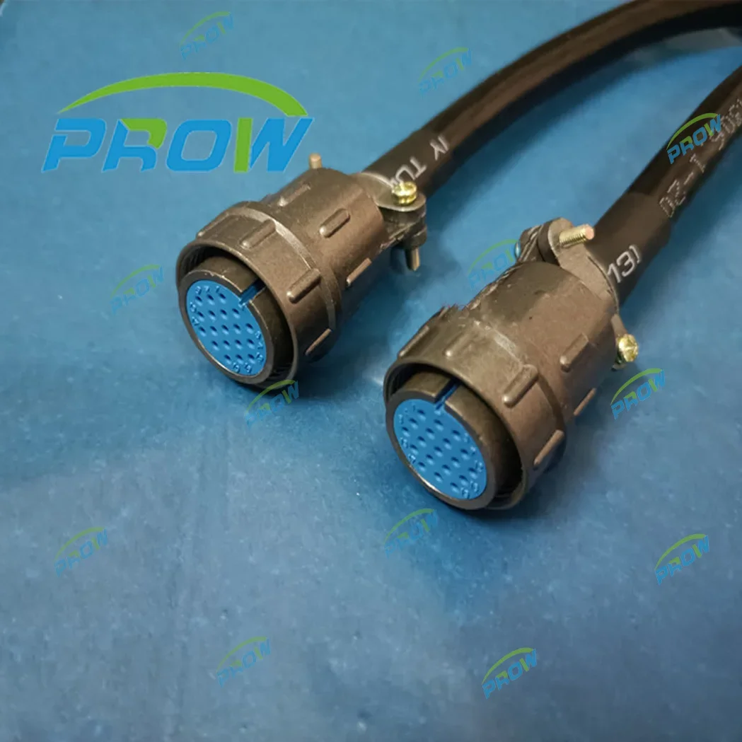 CX24 19 core with wire aviation plug double female pure copper cable signal power cable X24 19P connection CX24 19p