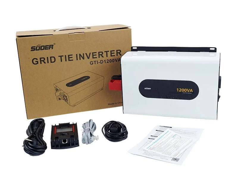 Fabricantes de GTI-D1200VA, venta al por mayor, inversor de conexión a red de 1000w, inversor de energía Solar de CA CC en inversor de conexión a red