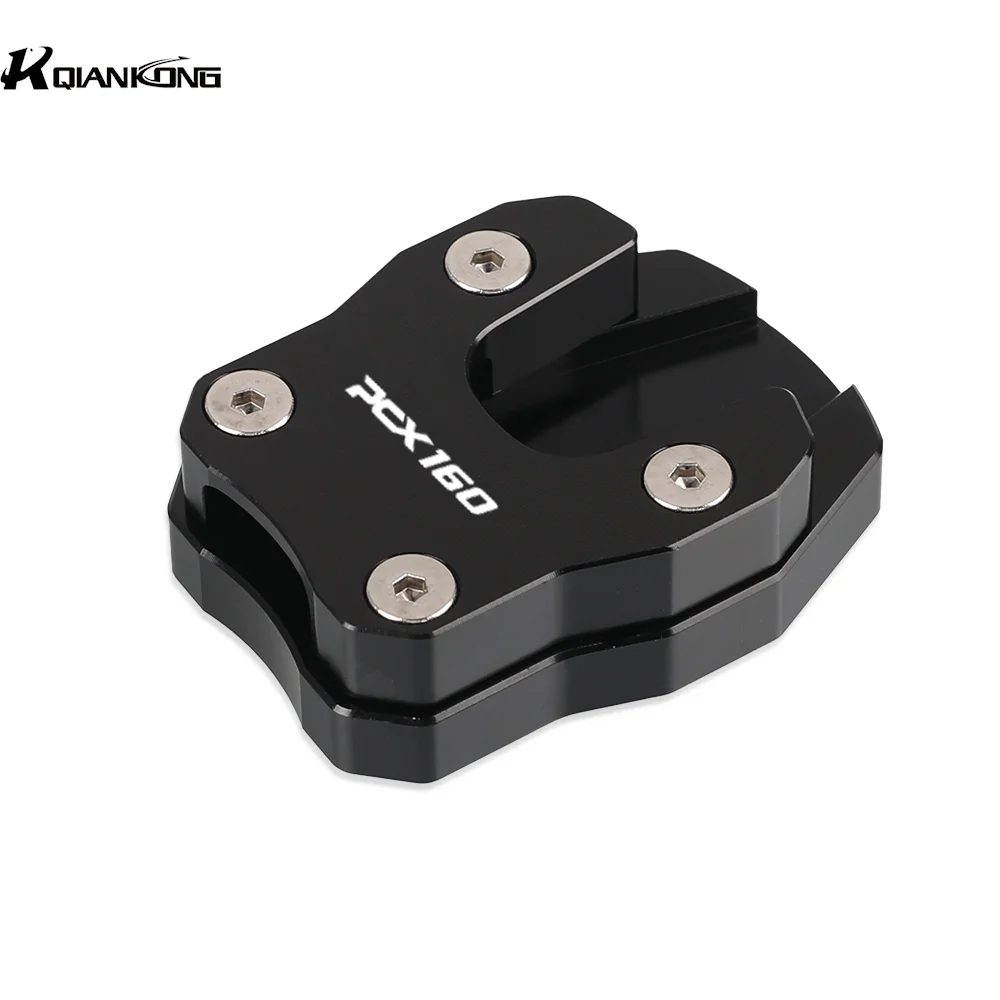 For HONDA PCX160 PCX125 PCX150 PCX 125 150 160 All years 2016-2023 Motorcycle Kickstand Side Stand Extension Pad Plate Cover