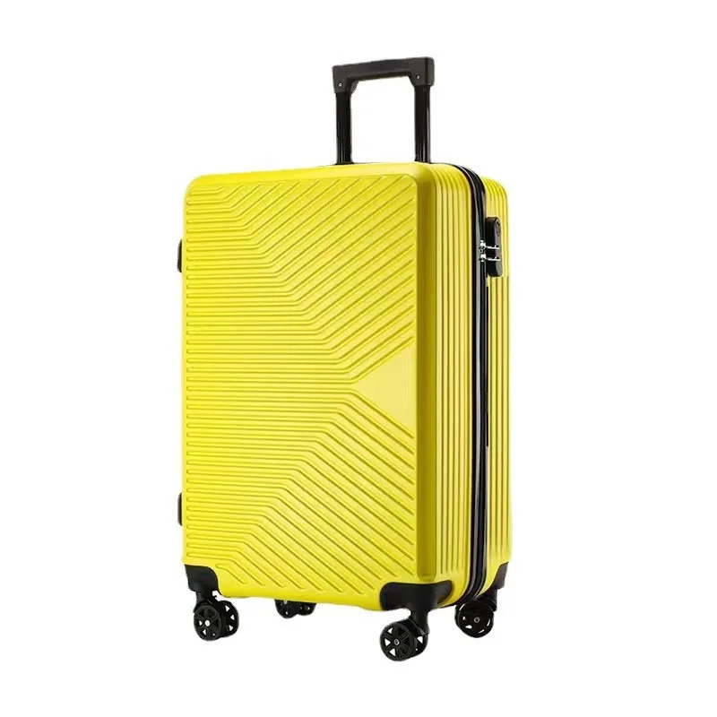 2024 Universal Wheel Travel Box Zipper Style Luggage Trolley Box Silent Password Box Mount Case