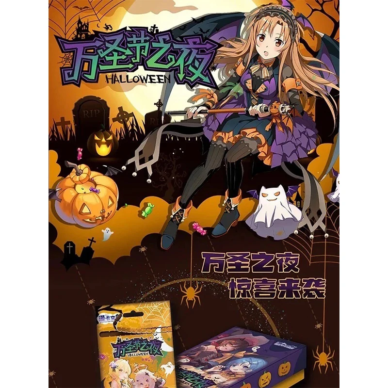 Re Zero Halloween Collectible Trading Card Booster Box, Rem Ram Anime Character Cards for Collectors, Display and Gifts view 6