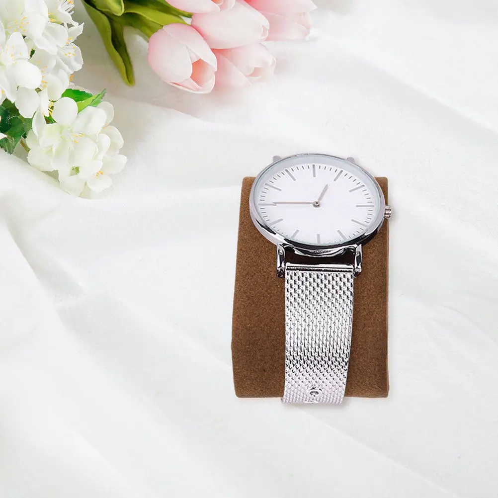 

8Pcs Watch Display Pillow Comfortable Compact Jewelry Display Cushion for Watches Bracelets Bangle Pillows in Retail Cases