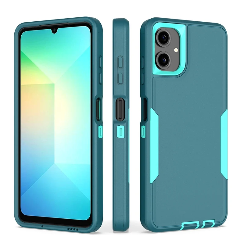 For Samsung Galaxy A06 Case Galaxy A 06 SM-A065F SM-A065M Shockproof Matte Phone Bumper Hybrid Cover GalaxyA06 Samsung A06 Cases