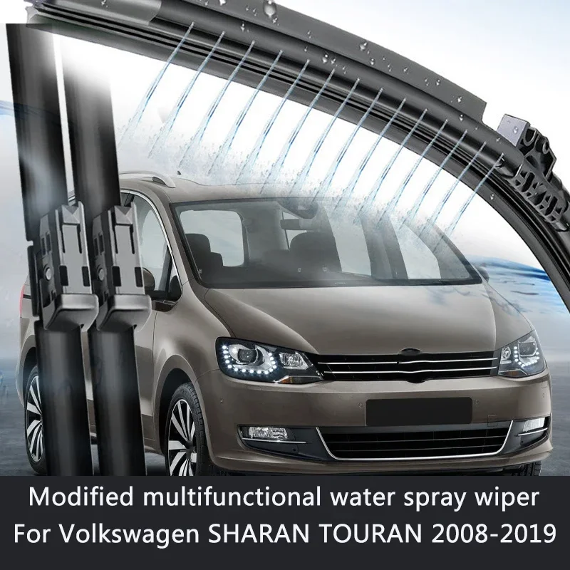 

Car Modify Windshield Water Spray Wiper Auto Wet Arm Cleaning Wiper Exterior Accessory For Volkswagen SHARAN TOURAN 2008-2019