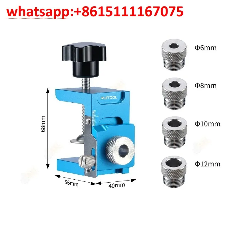 Laminate bracket, hole opener, rebound device, press-type cabinet concealed rebound device