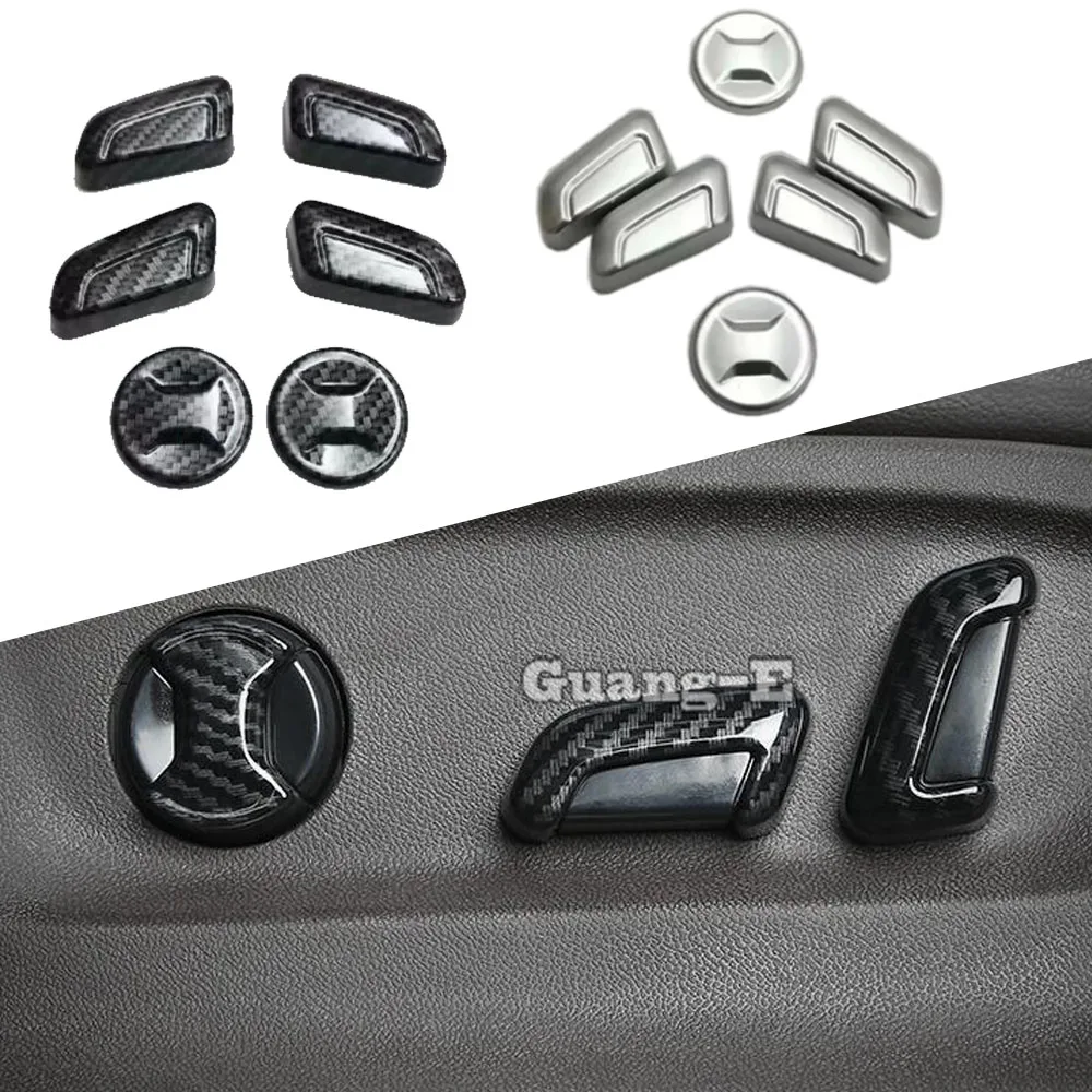 

Car Cover ABS Plastic Seat Adjustment Knob Button Switch Trim Frame Stick For Volkswagen VW T-ROC TROC 2017 2018 2019 2020 2021