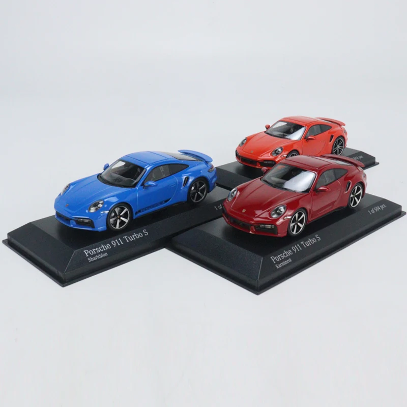 

MINICHAMPS 1:43 модель автомобиля Pors 911 (992) TURBO S - 2020 литье под давлением