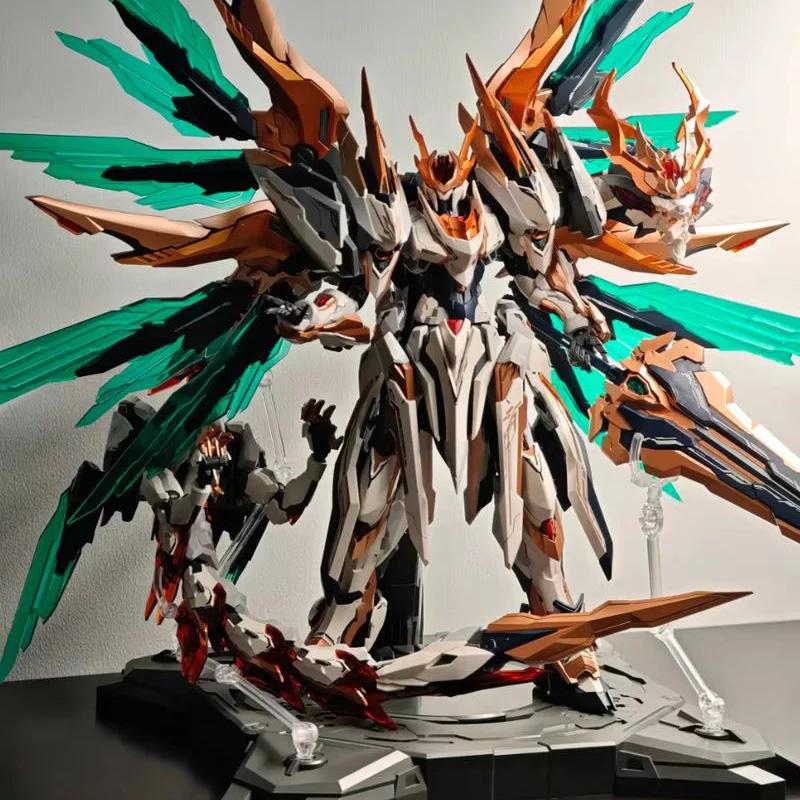 

Yuan Ling Huang Di Ying Loong 1/100 Mg Contains Platform And Water Stickers Alloy Skeleton Mecha Assembly Model Kit Toy Gift