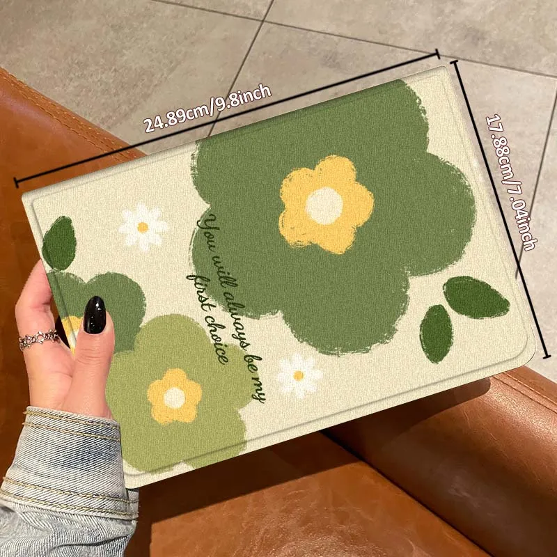 الفن الكتابة على الجدران زهرة نمط لباد برو 7 8 9 Gen 2 11 13 5th 6th 10th 11th M5 M4 12.9 10.9 10.2 بوصة 2024 2025 اللوحي #3