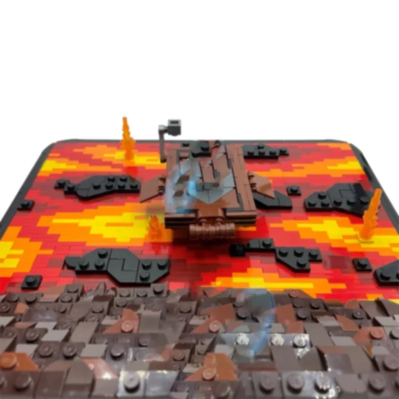 マスター見習い決闘シーンスタームービーモデル Moc ビルディングレンガギフトクリスマスおもちゃ DIY セットアセンブリテクノロジーモジュラーブロック